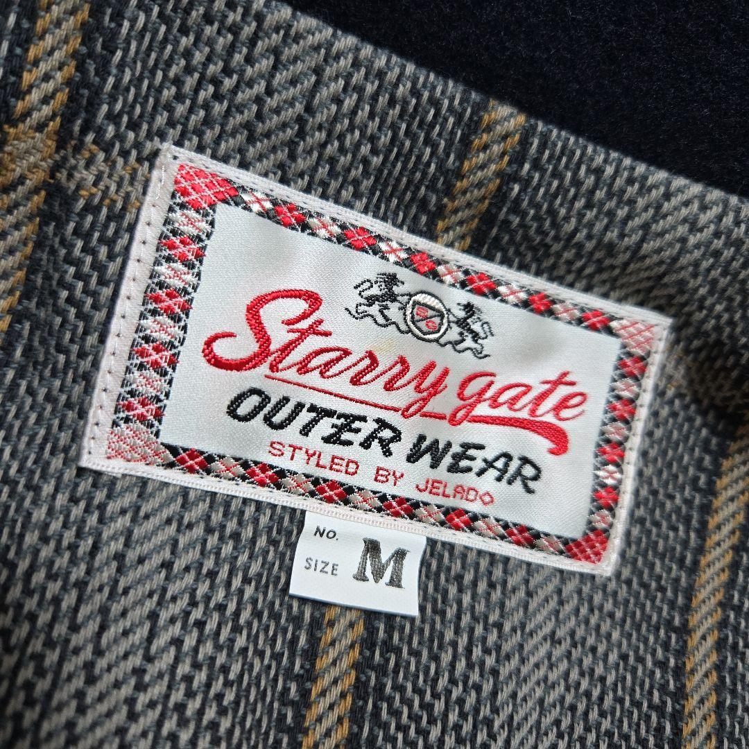 美品 希少 ジェラード ウールスポーツ ジャケット チェーン刺繍 Mサイズ