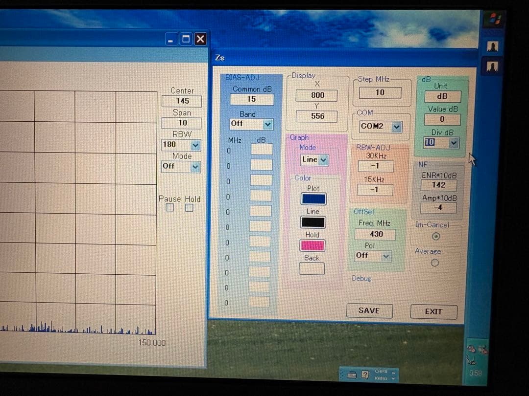 GigaSt v5 簡易型スペアナアダプタ 組み込み自作セット