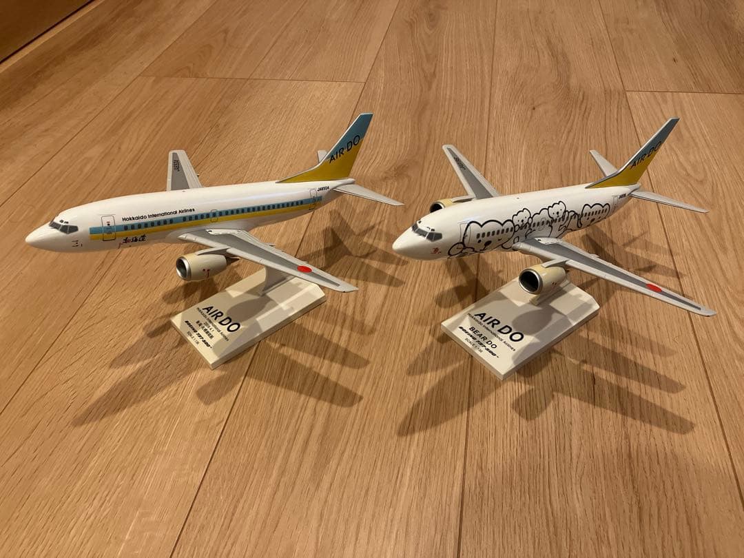 エアドゥ B737-500 2機セット モデルプレーン 1/130 エアドゥ B737-500 2機セット モデルプレーン 1/130 エアドゥ B737-500