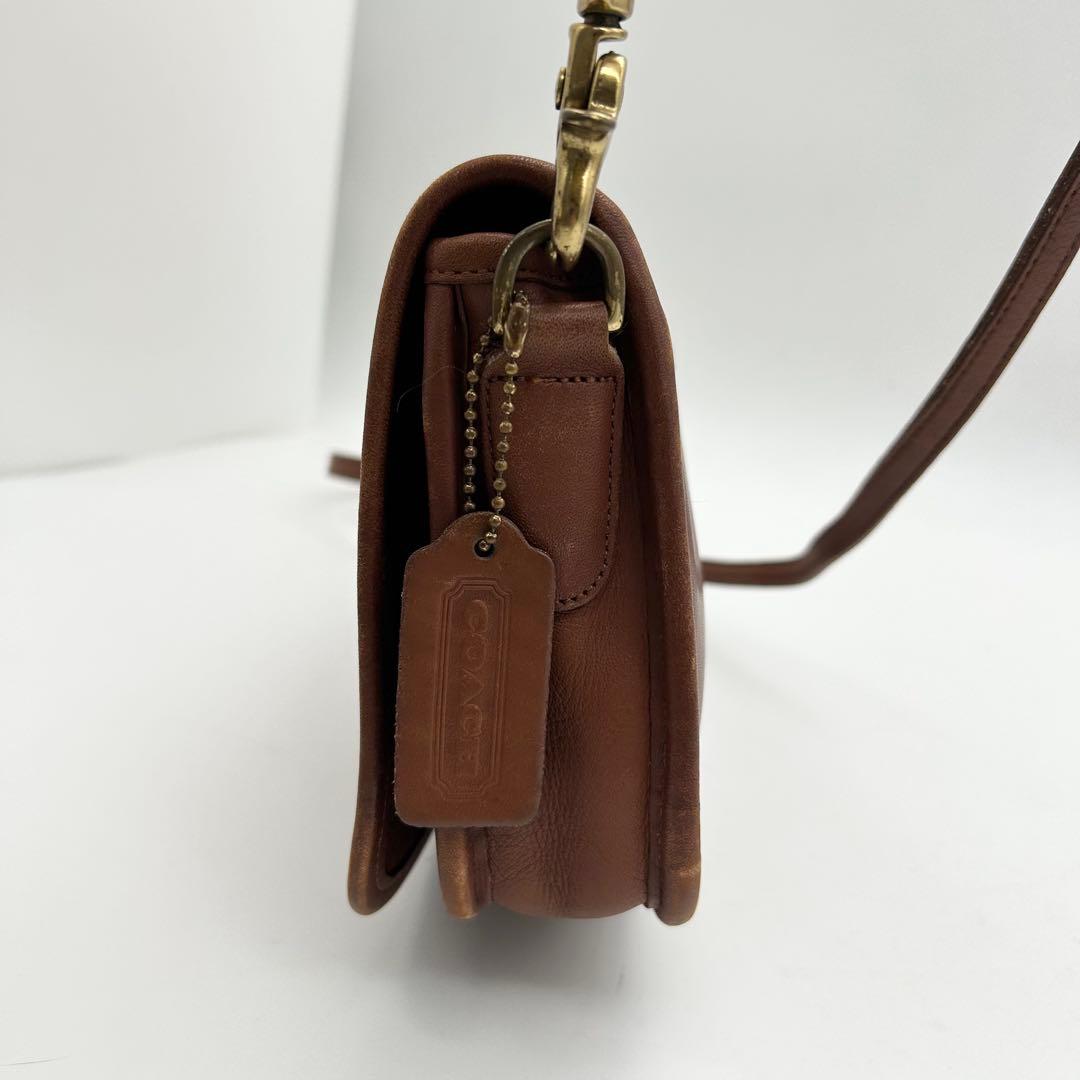 バッグ Old Coach Turnlock Shoulder Bag Vintage