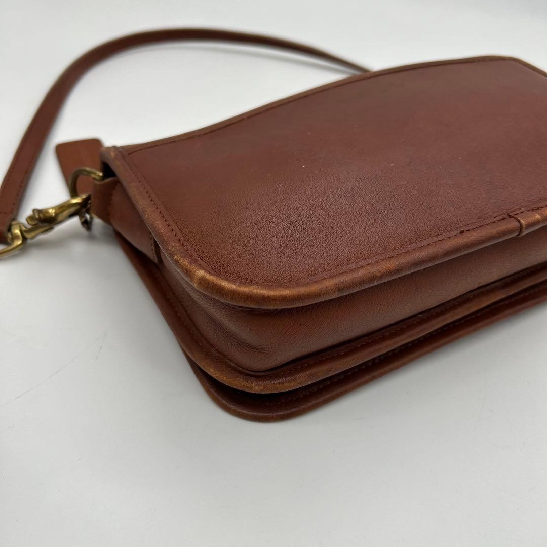バッグ Old Coach Turnlock Shoulder Bag Vintage