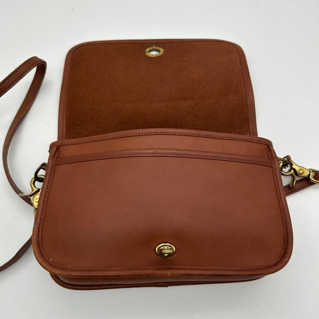バッグ Old Coach Turnlock Shoulder Bag Vintage
