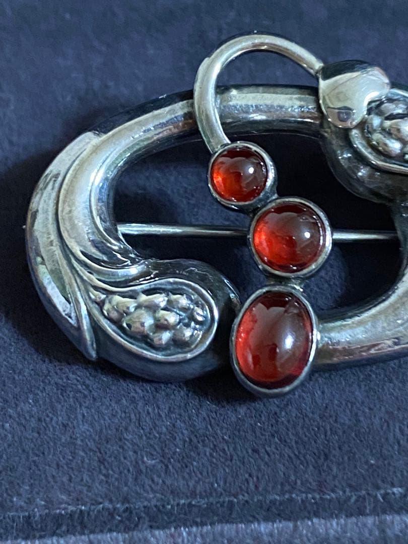 ジョージジェンセン #77ブローチjensen broach 美品 - メルカリ