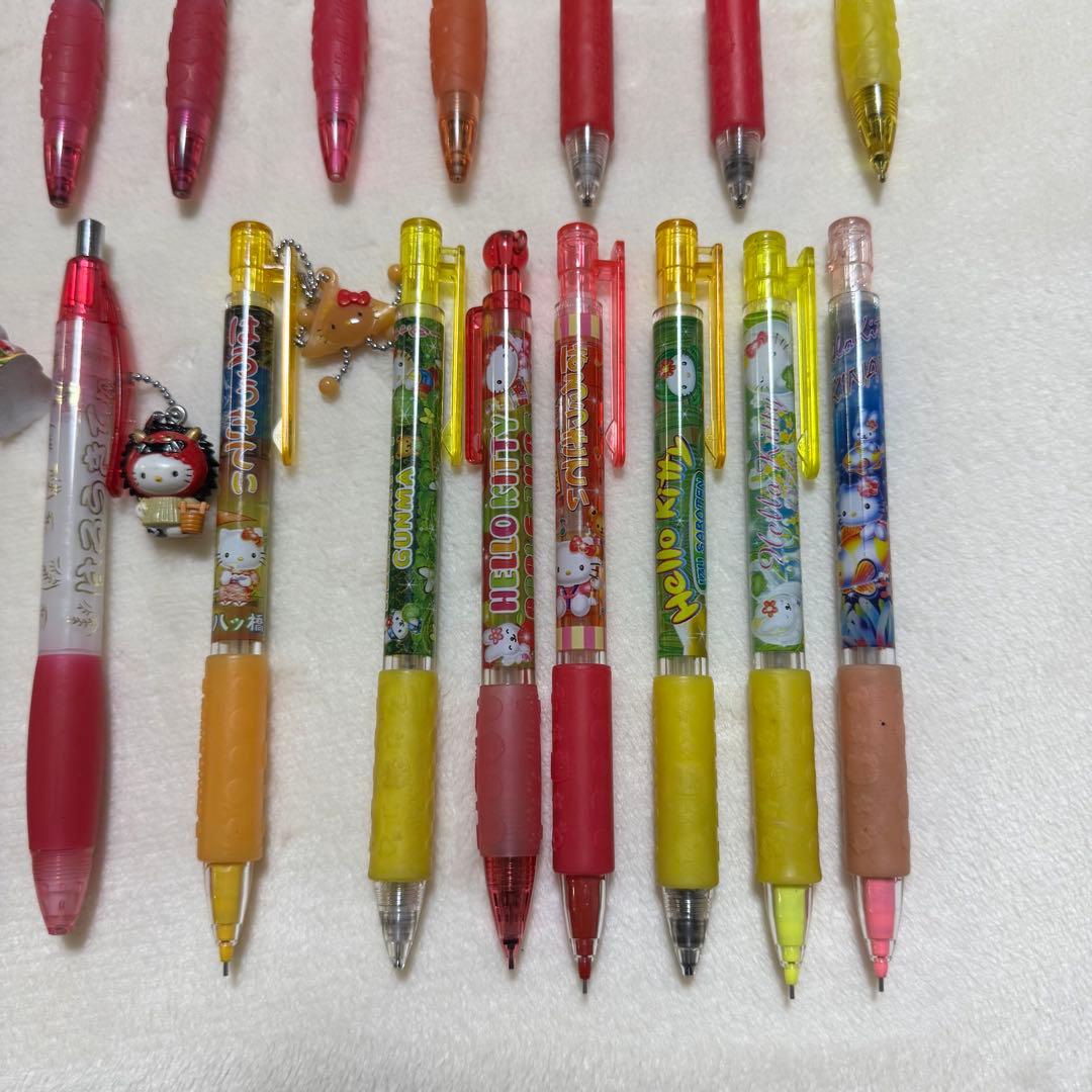 ご当地限定キティ シャープペン ボールペン 中古品