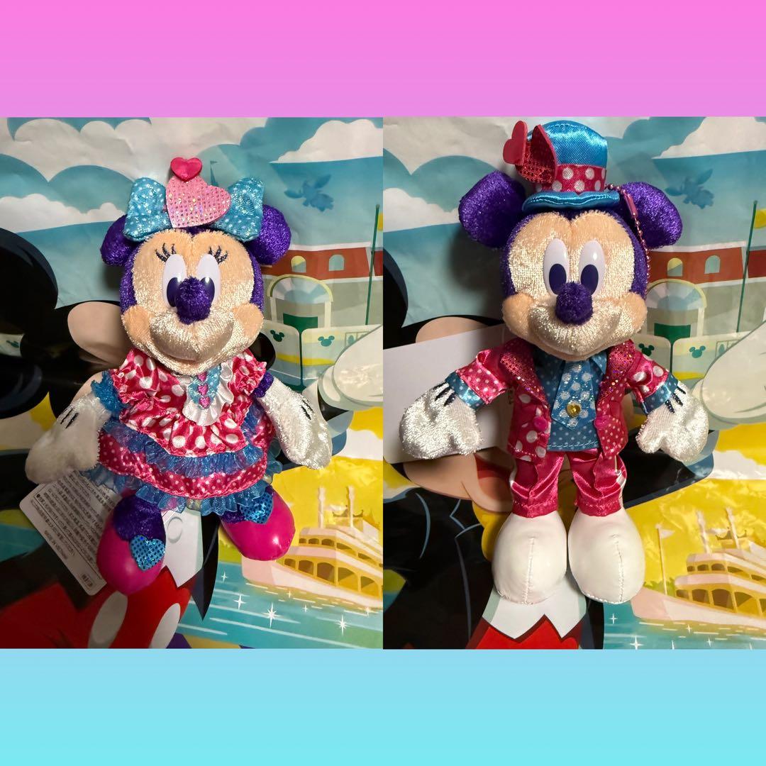 ディズニー パルパルーザ グッズ ぬいぐるみバッジ ミッキー ミニー