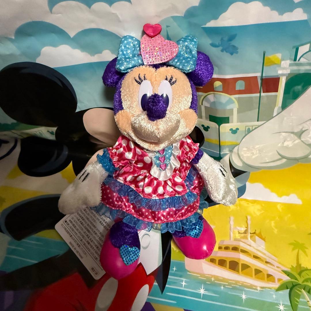 ディズニー パルパルーザ グッズ ぬいぐるみバッジ ミッキー ミニー