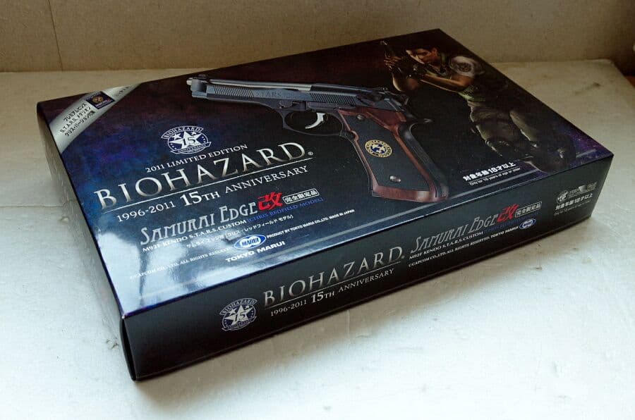 東京マルイ バイオハザード サムライエッジ改クリスレッドフィールド 15周年版