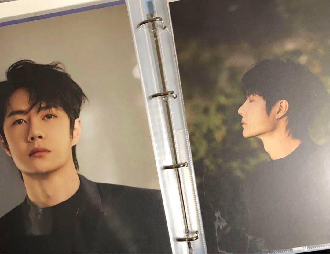 特価 王一博 カードバインダー＋カード入 リフィル50枚分付 アルバム