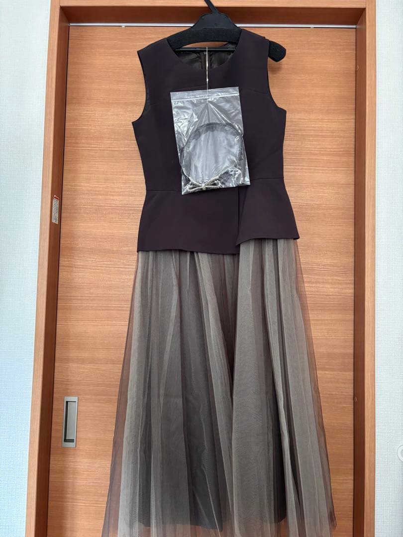 【新品 未使用】Rire Fete チュールドレス 定価59,000円