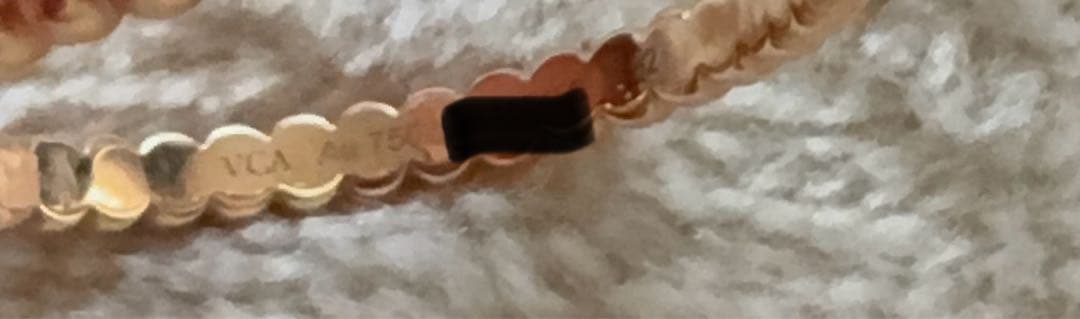 VCA ヴァンクリ　ペルレ　リング　 ローズゴールド