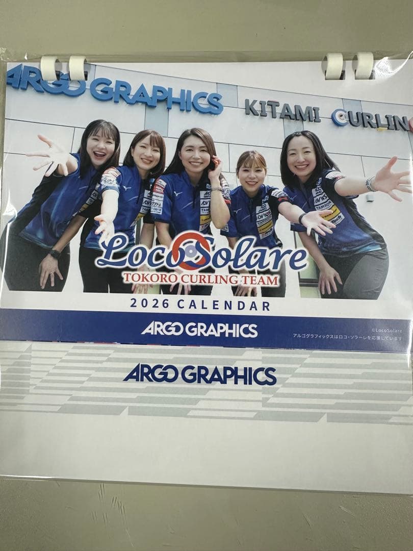 ロコ・ソラーレ2026年卓上カレンダー - メルカリ