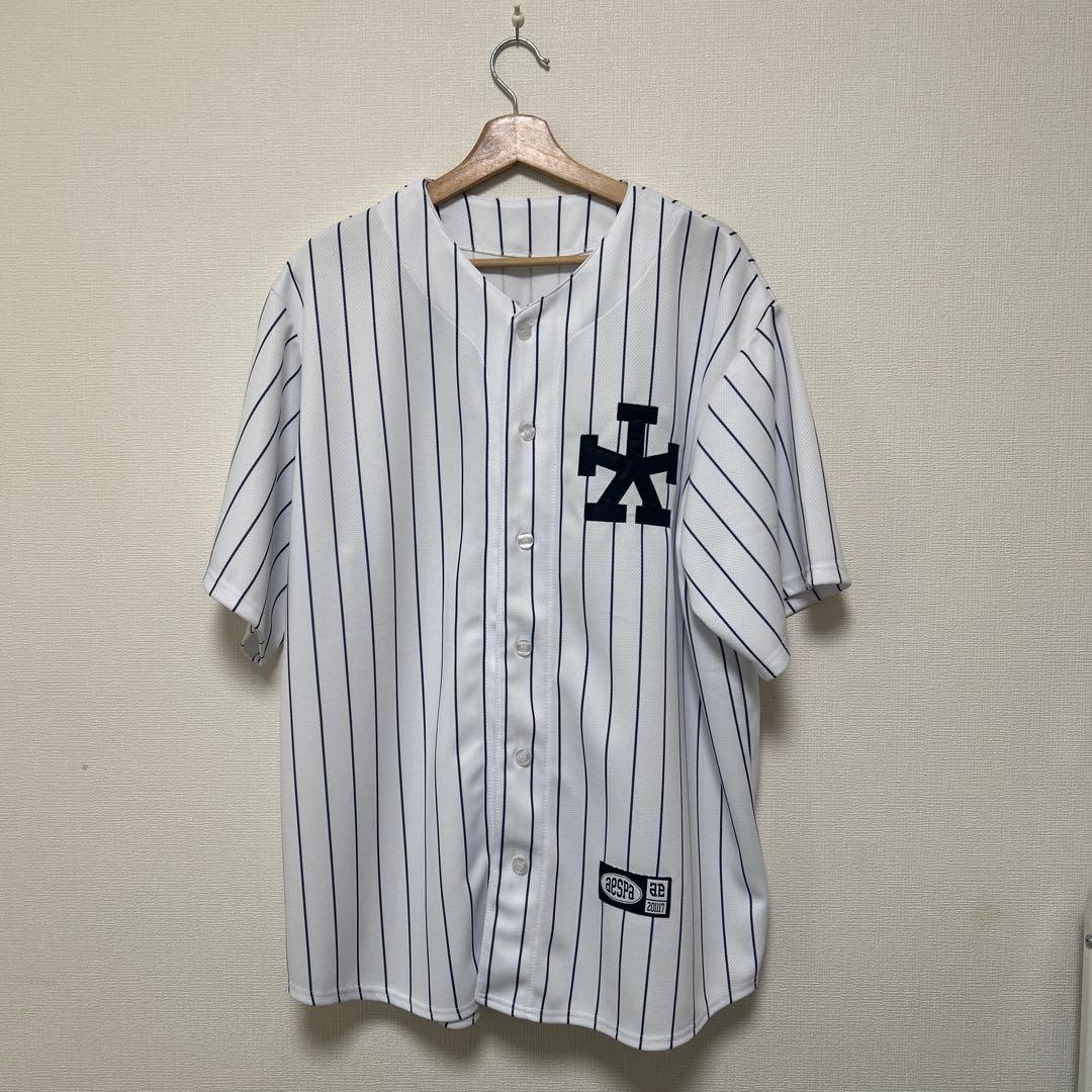 aespa ベースボールユニフォーム　ウィンター