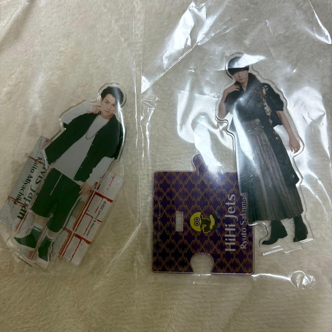 HiHi Jets ACEes 作間龍斗 宮近海斗 アクリルスタンド セット - メルカリ