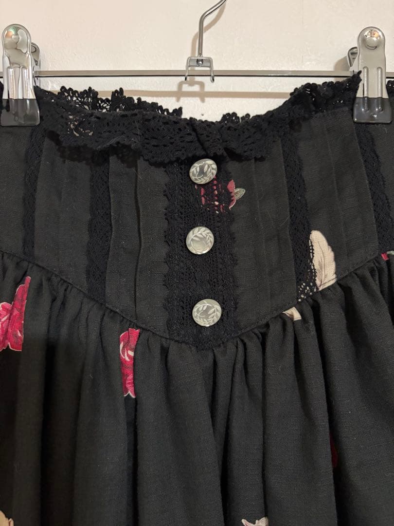 ALICE and the PIRATES EDEN柄スカート ボンネット