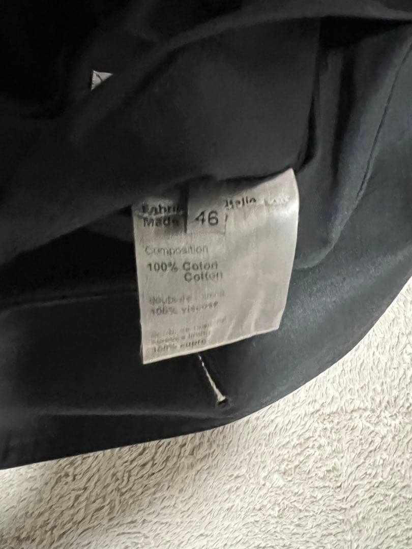 Dior Homme 2008年 背面プリーツ ボンバージャケット 46サイズ - メルカリ