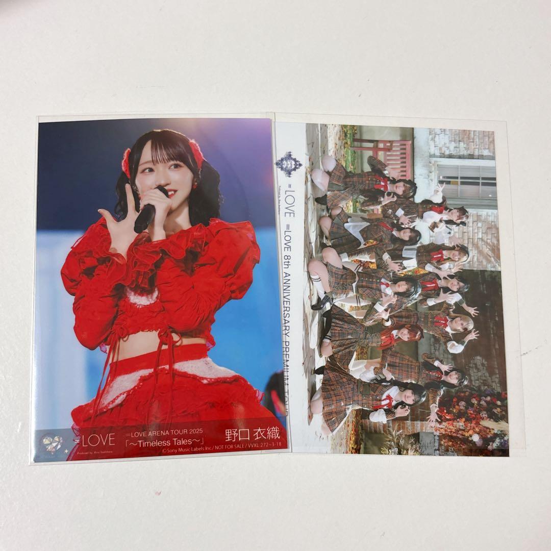 イコラブ 野口衣織 円盤封入生写真 TTツアー - メルカリ