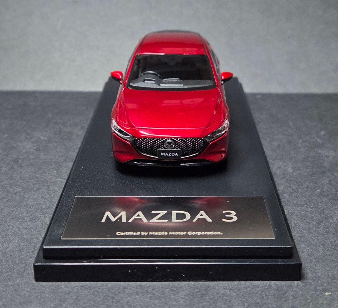イ*き様 マツダ3 1/43 モデルカー ソウルレッドクリスタルメタリック ディ