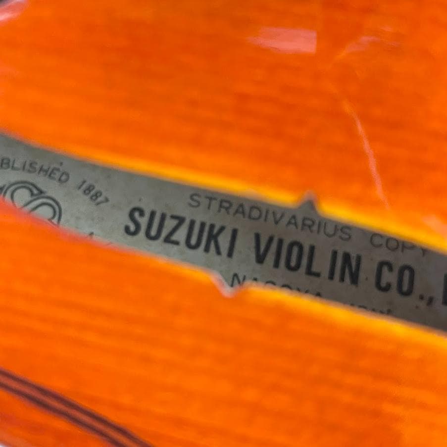 極美品●鈴木バイオリン● No.330 4/4 ビンテージ 1974年製 極虎杢