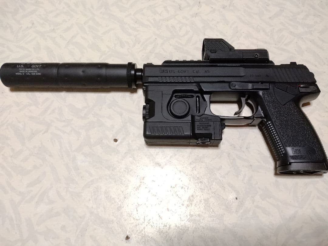 東京マルイ　ソーコム socommk23　固定スライドガスガン