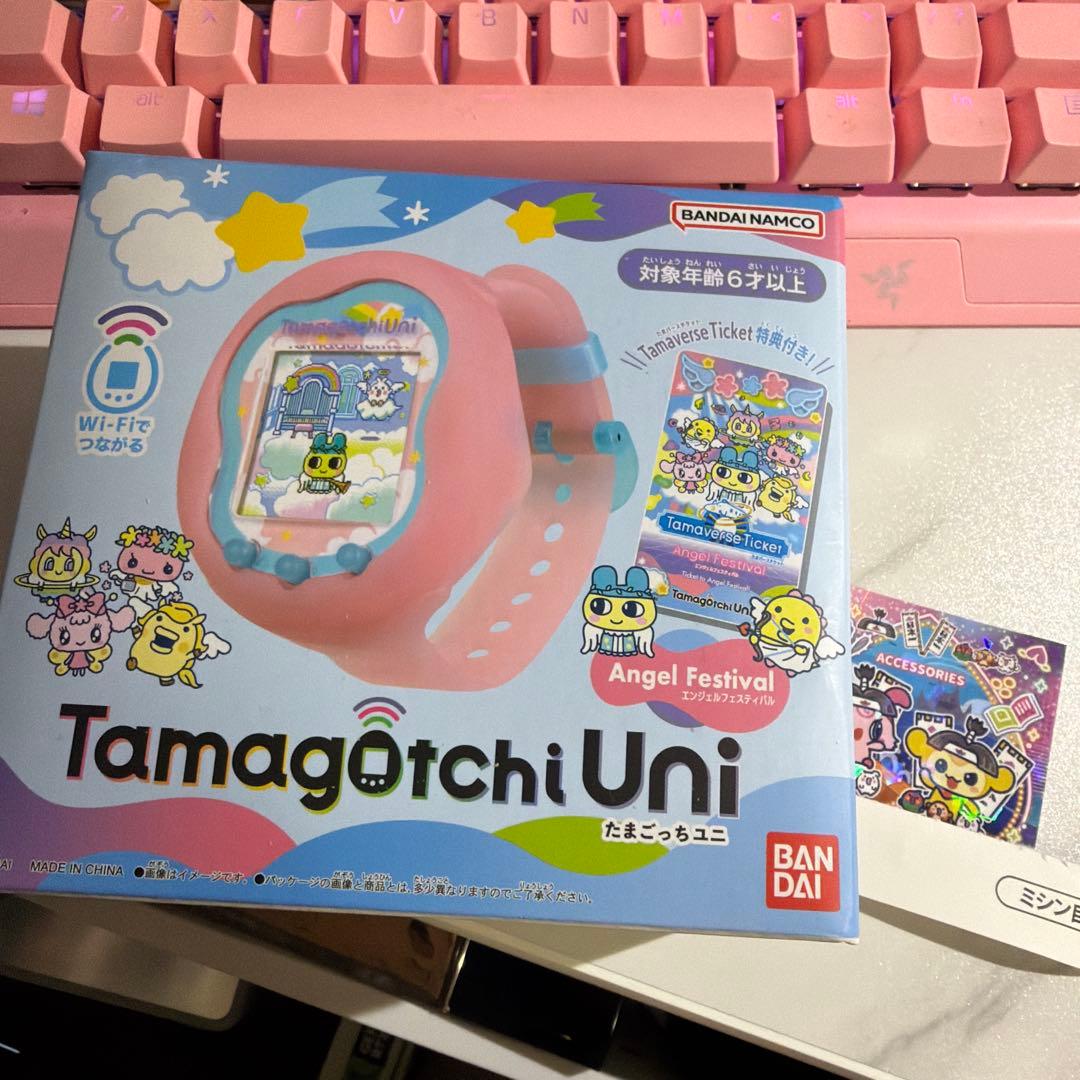 Tamagotchi Uni タマゴッチユニ エンジェル 新品未使用 特典あり