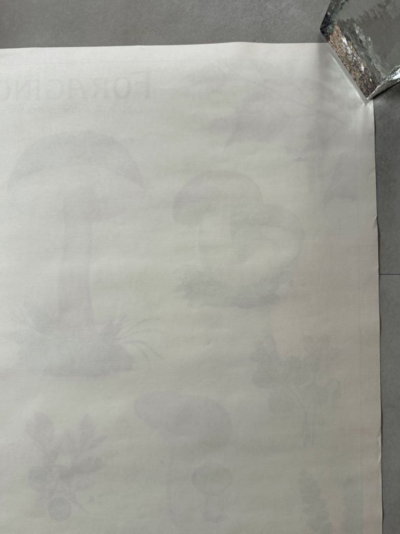 古着 ビンテージ USA きのこ 植物図鑑 サイケデリック ポスター 希少