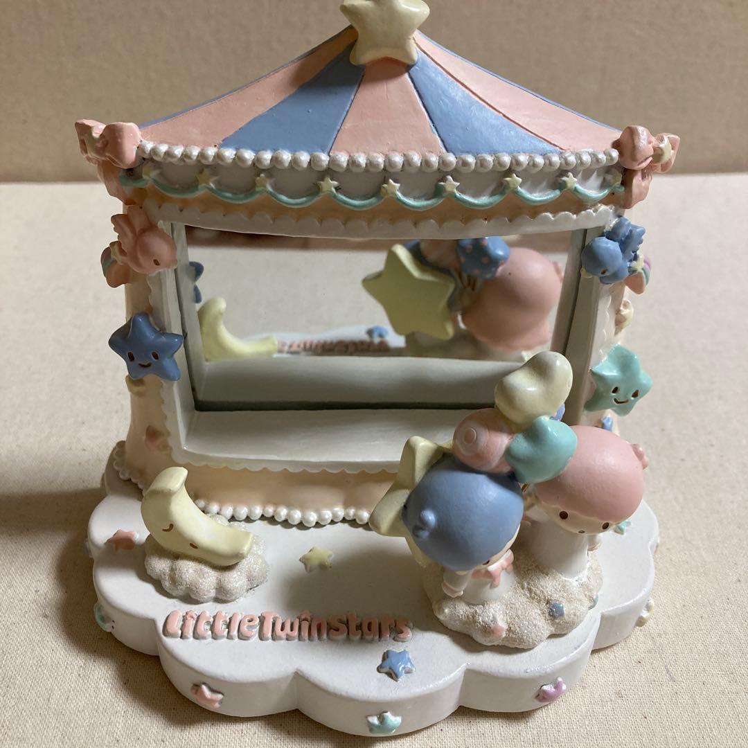 3点セット★キキララ★トレイ　小物入れ　スタンドミラー　2013年　陶器　レア