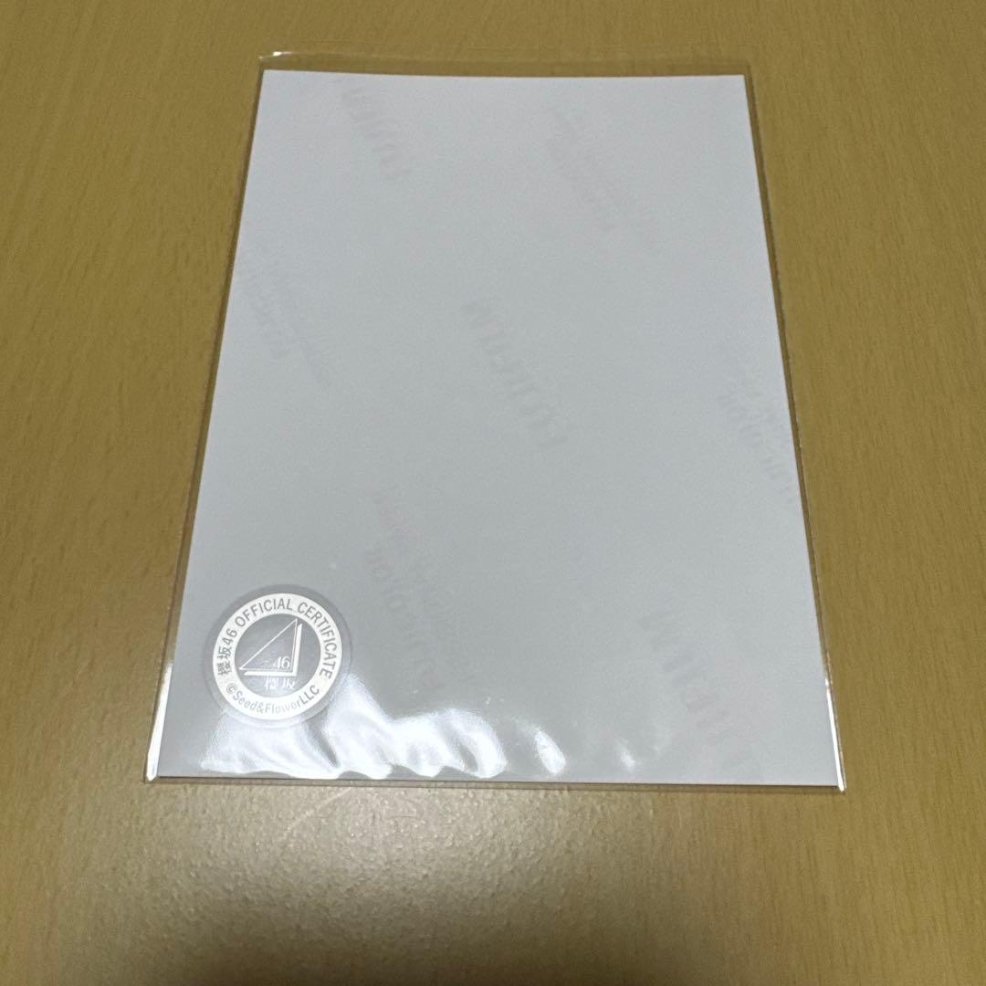 櫻坂46 浅井恋乃未 【 2025年 サンタ衣装（直筆サイン入り）】 全身 1枚