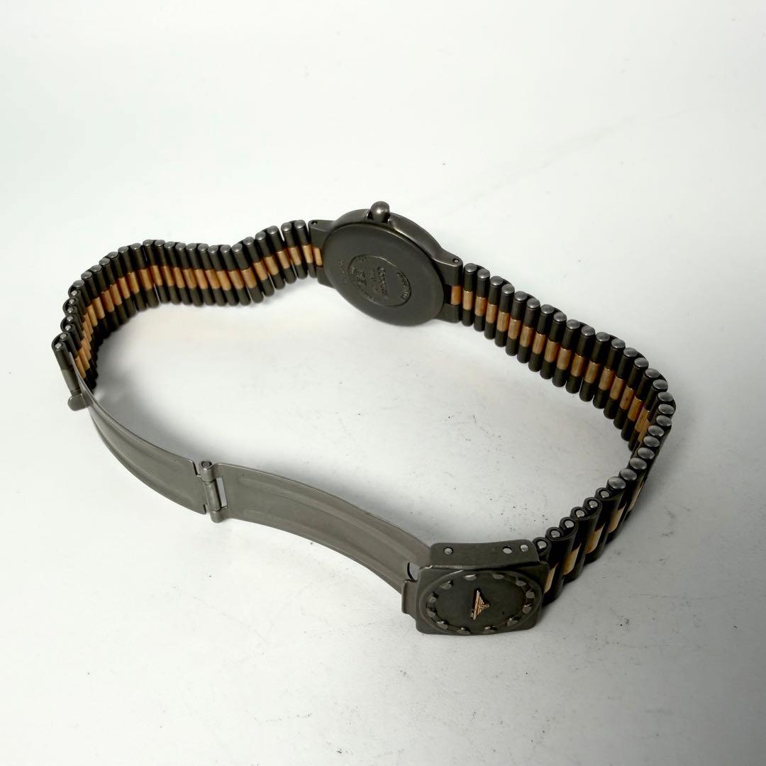 タンパクボーイ ロンジン コンクエスト コンビ 腕時計 デイト チタン