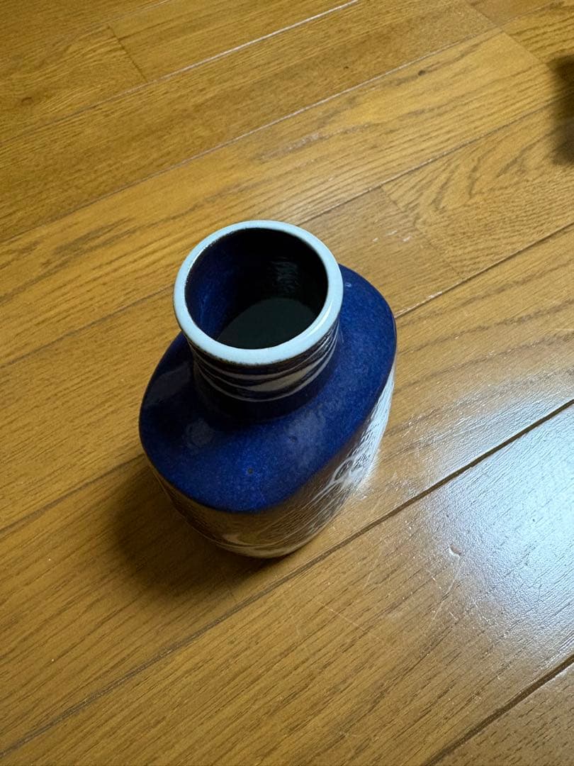 ロイヤルコペンハーゲン 花瓶 フラワーベース 鳥の模様