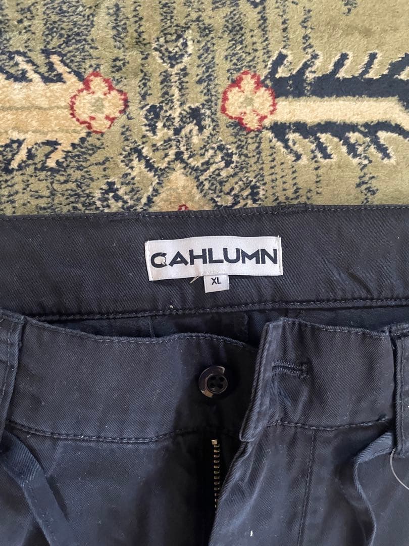 CAHLUMN 2 Tuck Chino Pant navy