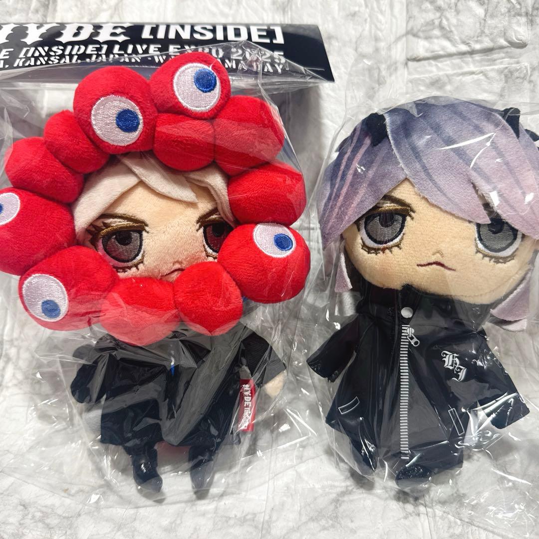 HYDE 2025 STUFFED KEYCHAIN ぬいぐるみ セット 万博