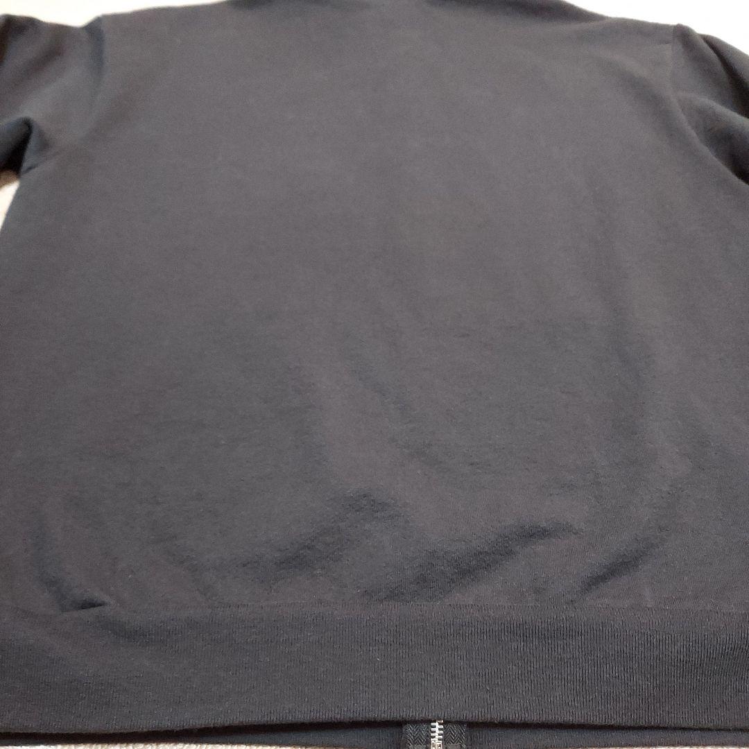 ロサンゼルスアパレル　14オンス　ブラック　裏起毛 ジップパーカー　サイズ L