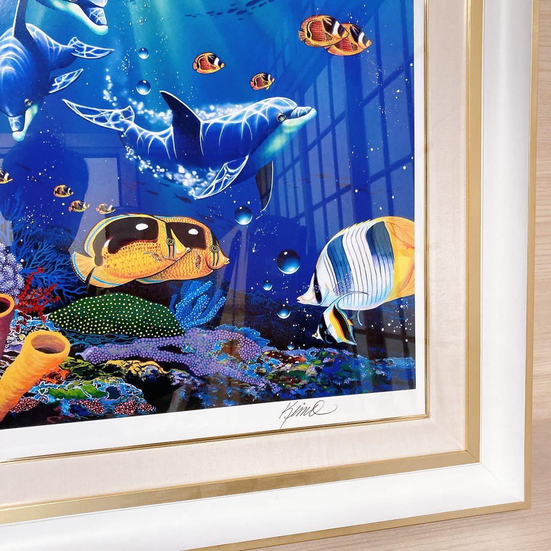 キモ KIMO ブリリアントデイ 83 直筆サイン 限定エディション 絵画