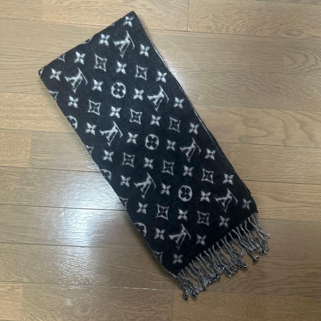 LOUIS VUITTON ルイ・ヴィトン カシミヤ マフラー