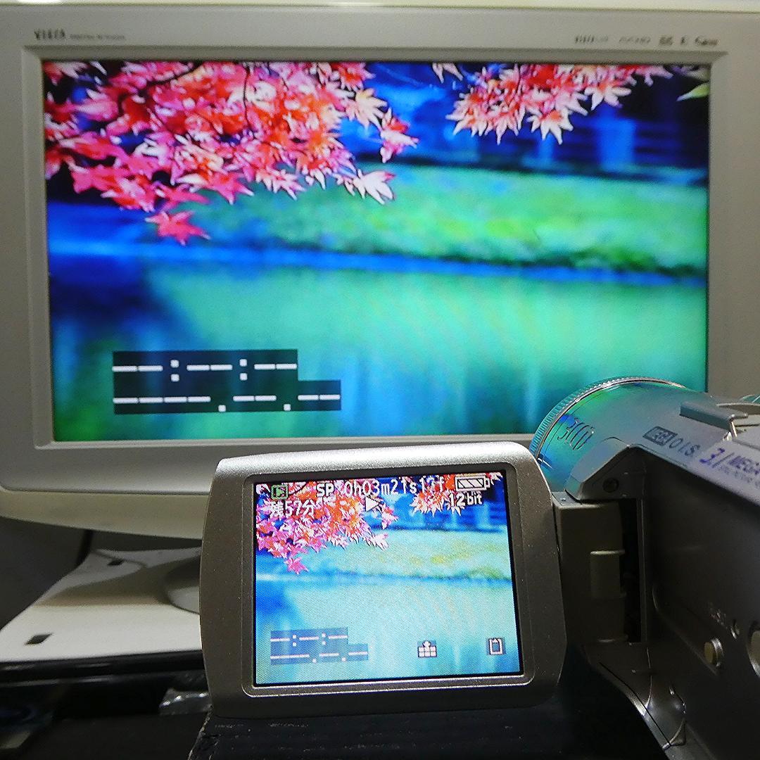 動作良好 パナソニック NV-GS250 MiniDVビデオカメラDVD化に最適