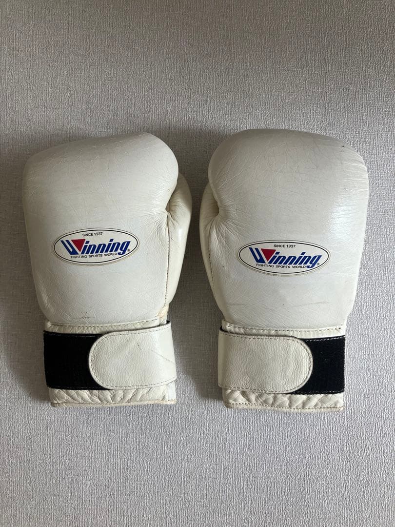 winning ウィニング ボクシンググローブ ホワイト 12oz スパーリング winning ウィニング ボクシンググローブ ホワイト 12oz スパーリング