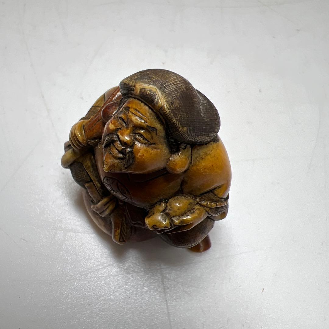 青堂在銘 大黒天根付 33g 東Y8-0205☆2F - メルカリ