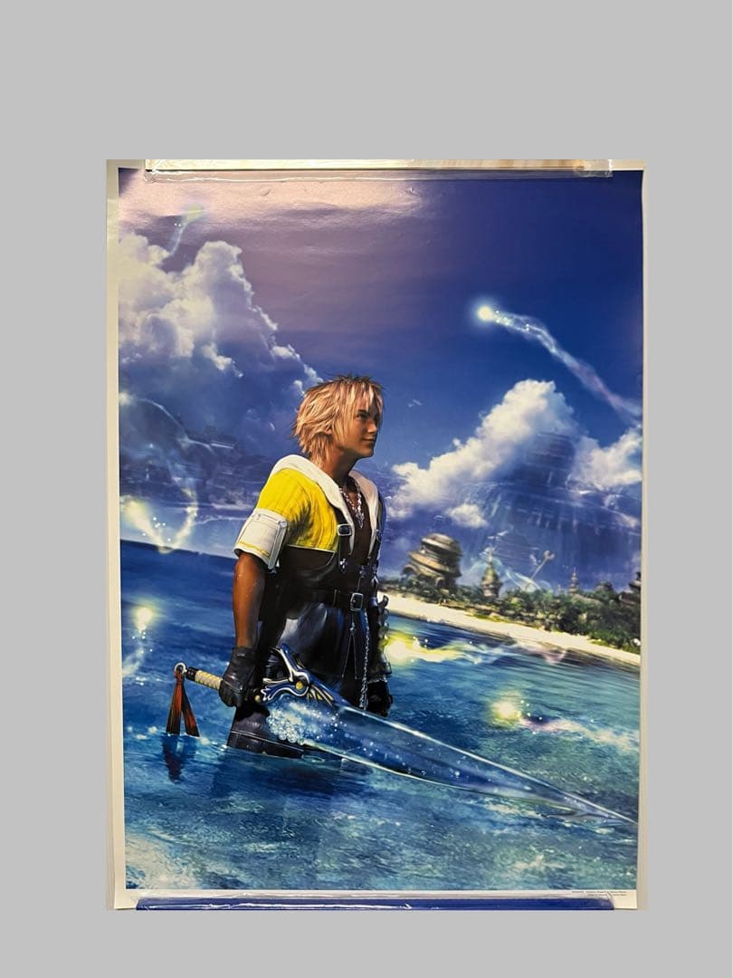 公式 ファイナルファンタジーX ポスター2枚 b2 ティーダ ユウナ