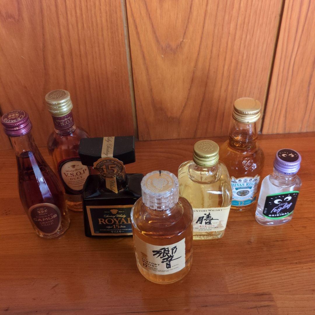 ウイスキー ミニボトル7本セット 響 - メルカリ