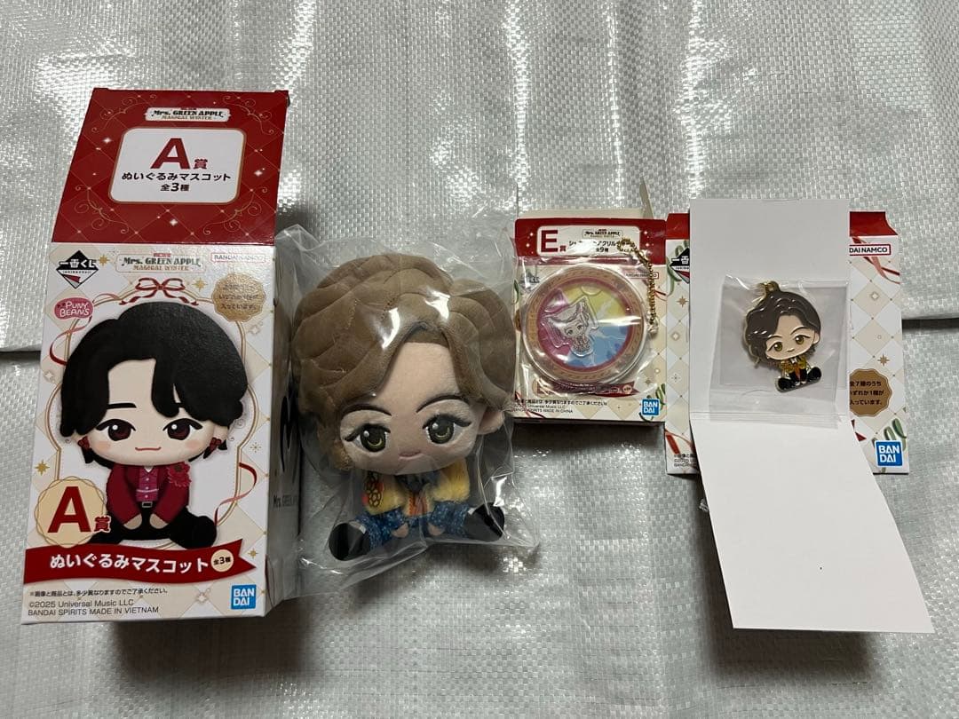 Mrs GREEN APPLE ミセスグリーンアップル 一番くじ 3点セット A