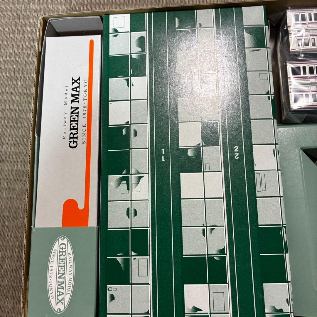 【未開封】京王 8000系 4輛編成トータルセット ＋2輛増結セット　塗装済み