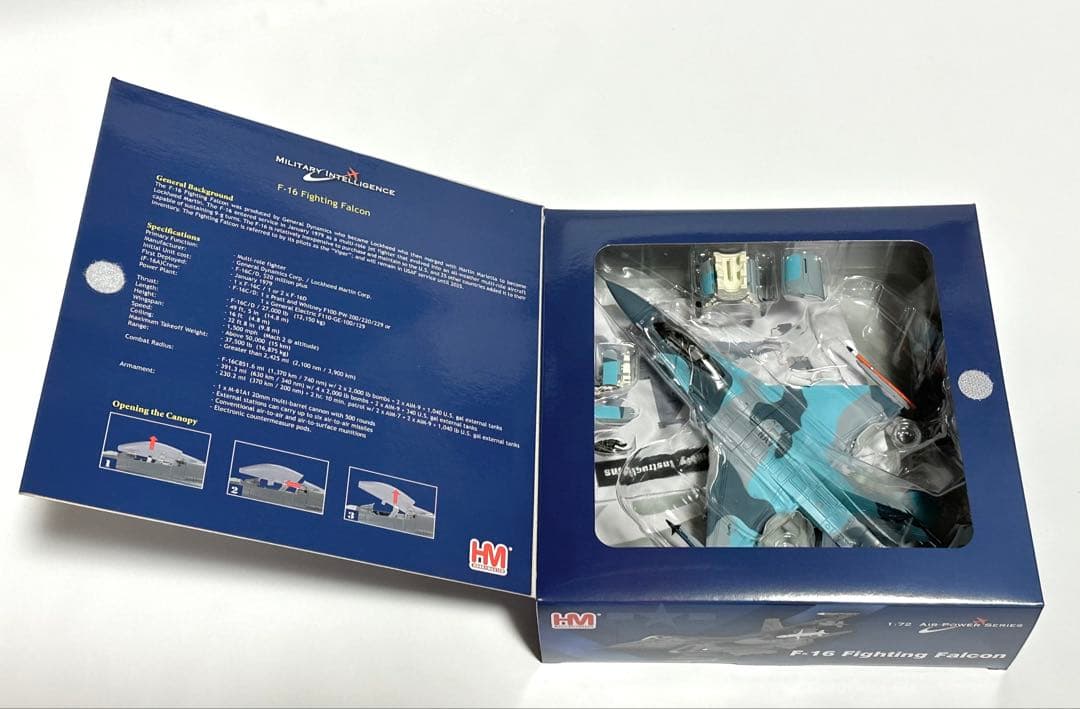 ホビーマスター 1/72 F-16A 米海軍 NASC Adversary 模型・プラモデル