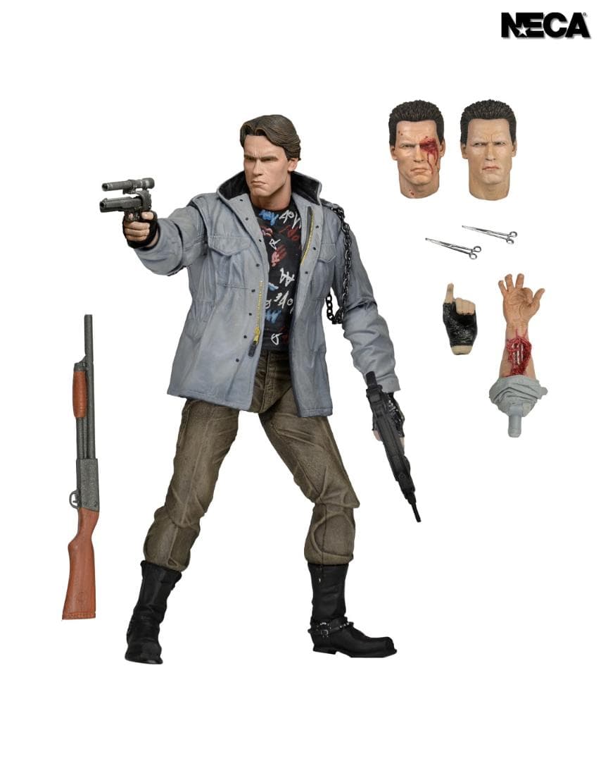 【NECA】新品 正規品 ターミネーター T-800 テックノワールver.