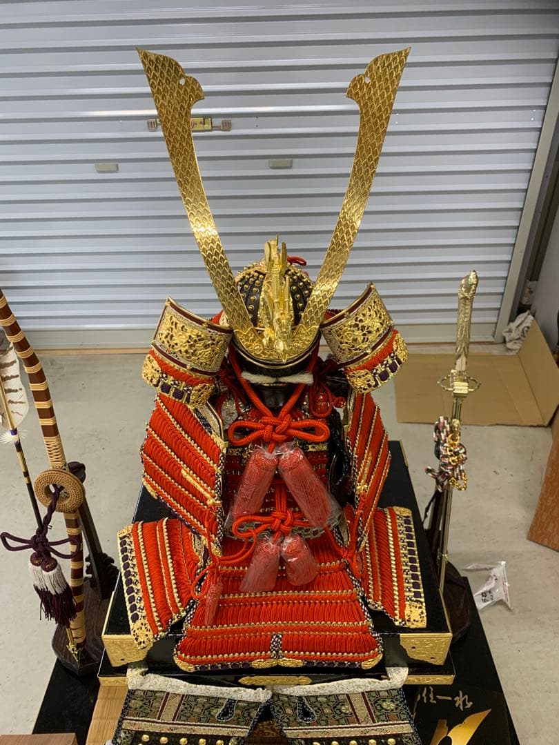 五月人形　平安一水作　15号鎧飾り