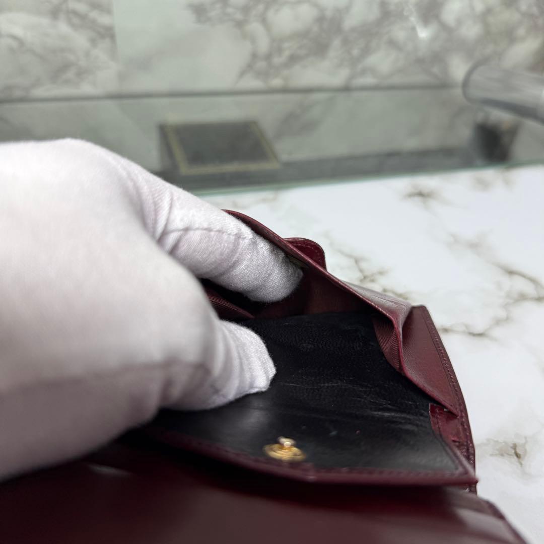 90s CELINE セリーヌ 二つ折り財布 スウェード マカダム コンパクト