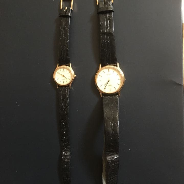 日本貨物鉄道功績章表彰記念セイコー腕時計ペア2本セット