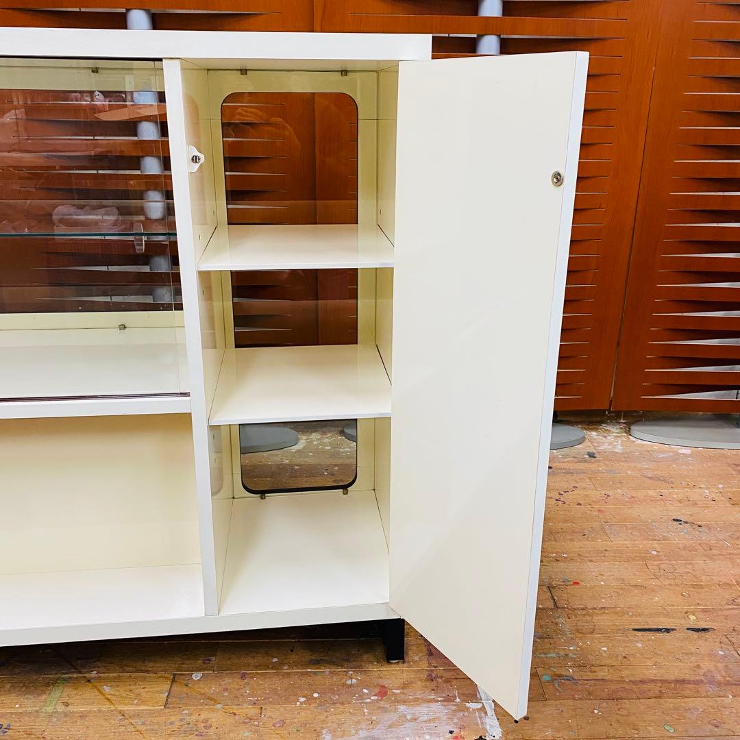 ショーケース 店舗什器 ディスプレイ 展示棚 飾り棚 店舗用レジ台 昭和