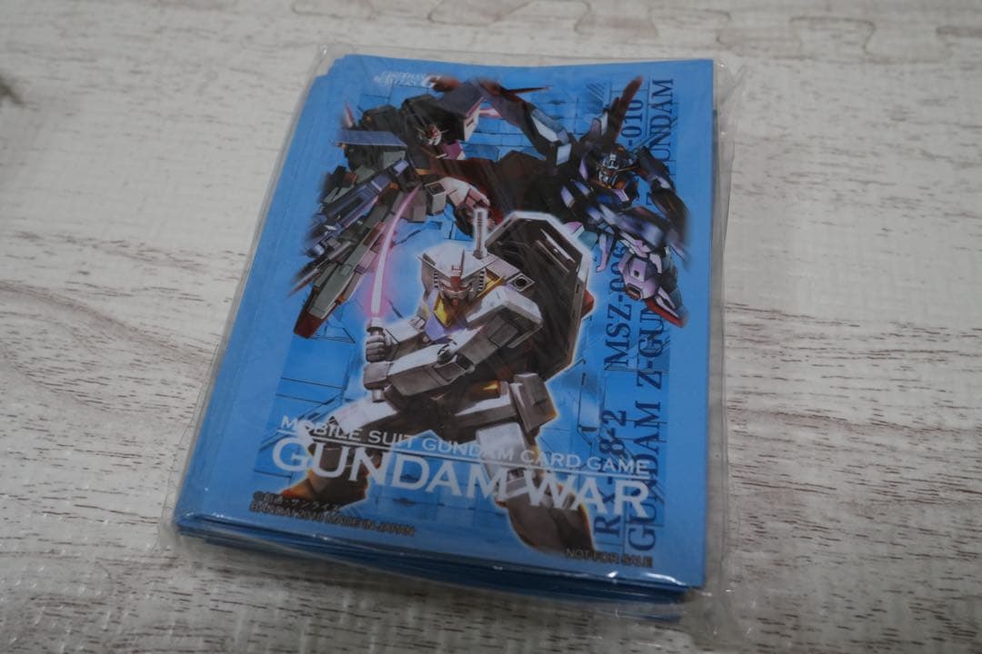 新品 ガンダムウォー GWスリーブ ガンダムデュナメス ヴァーチェ