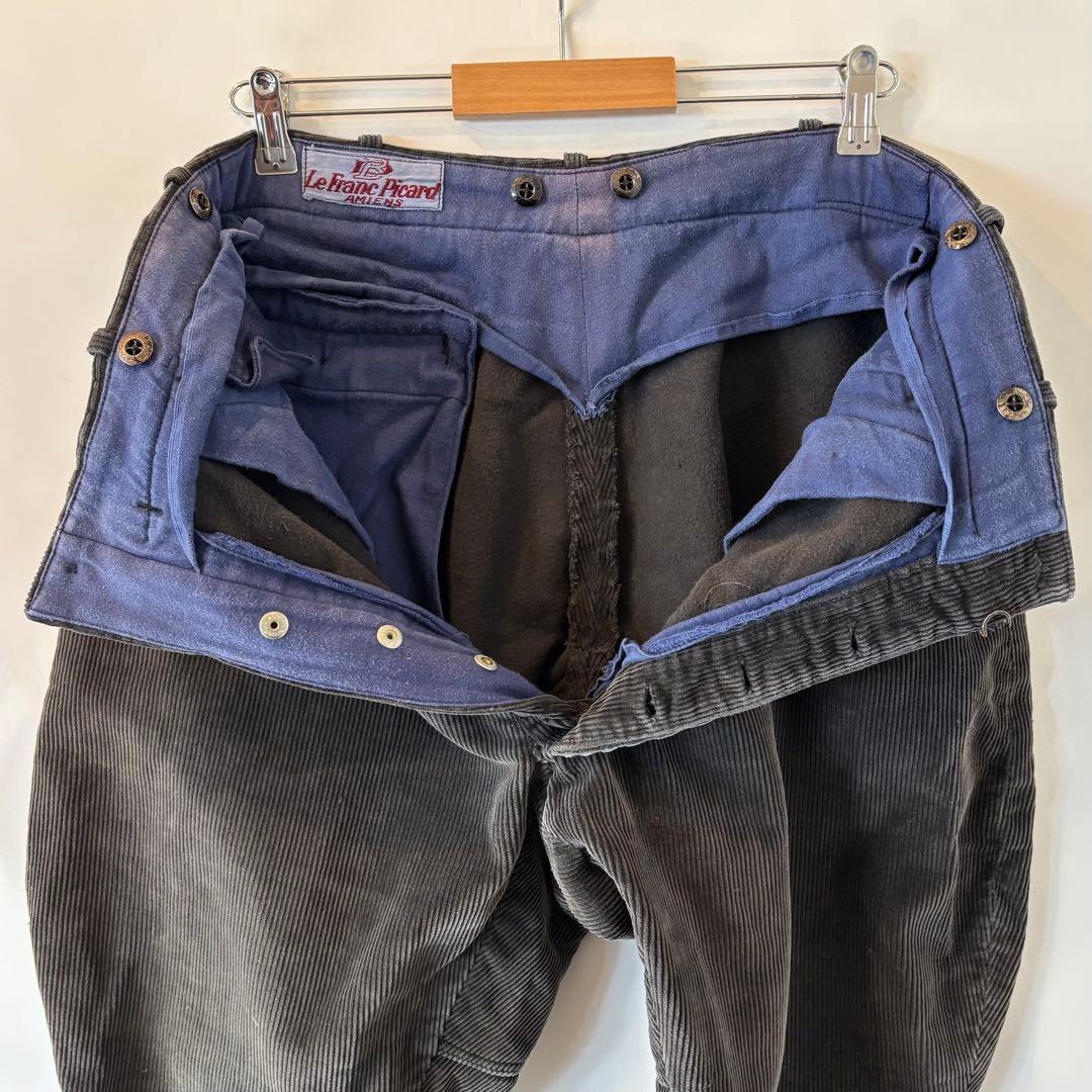 50s フレンチ ヴィンテージ コーデュロイジョッパーズパンツ ユーロワーク