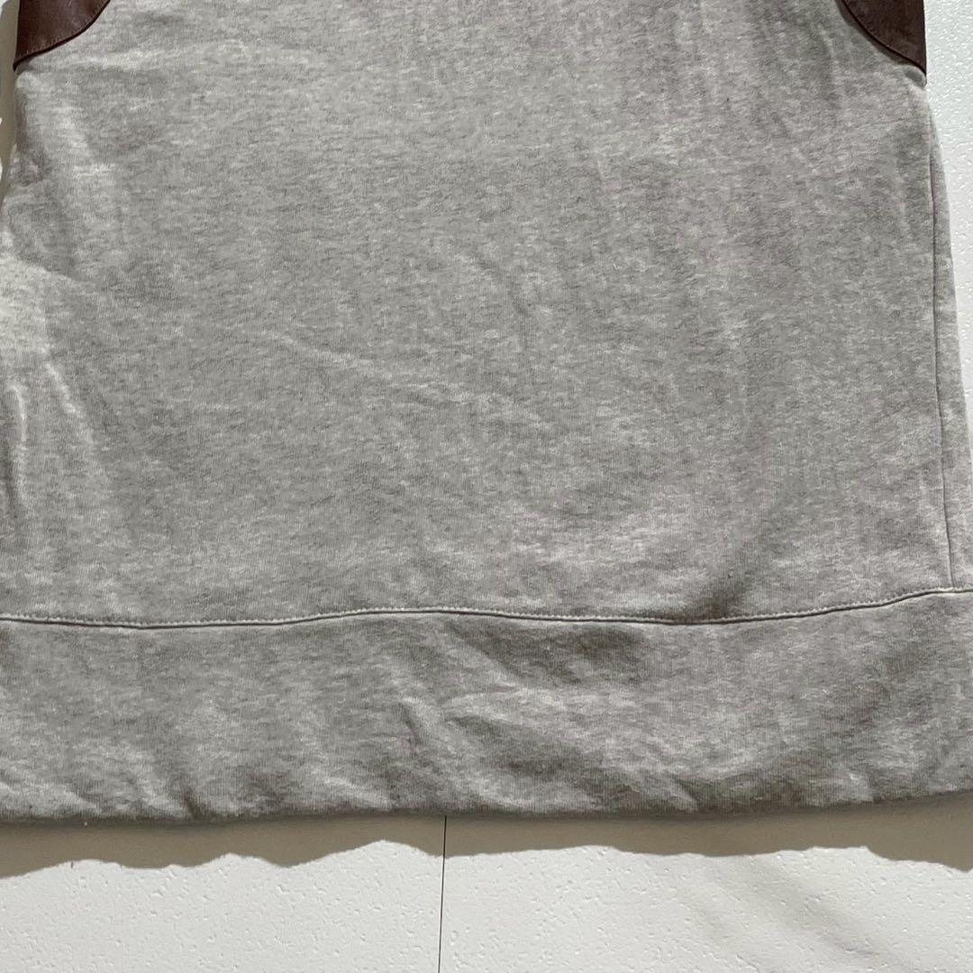 美品✨ DIOR HOMME ノースリーブ パーカー フード付き グレー